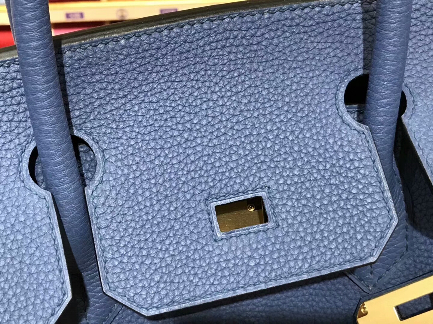 爱马仕 HERMES 铂金包 Birkin 30cm 配全套专柜原版包装 全球发售 R2 Blue Agate 玛瑙蓝
