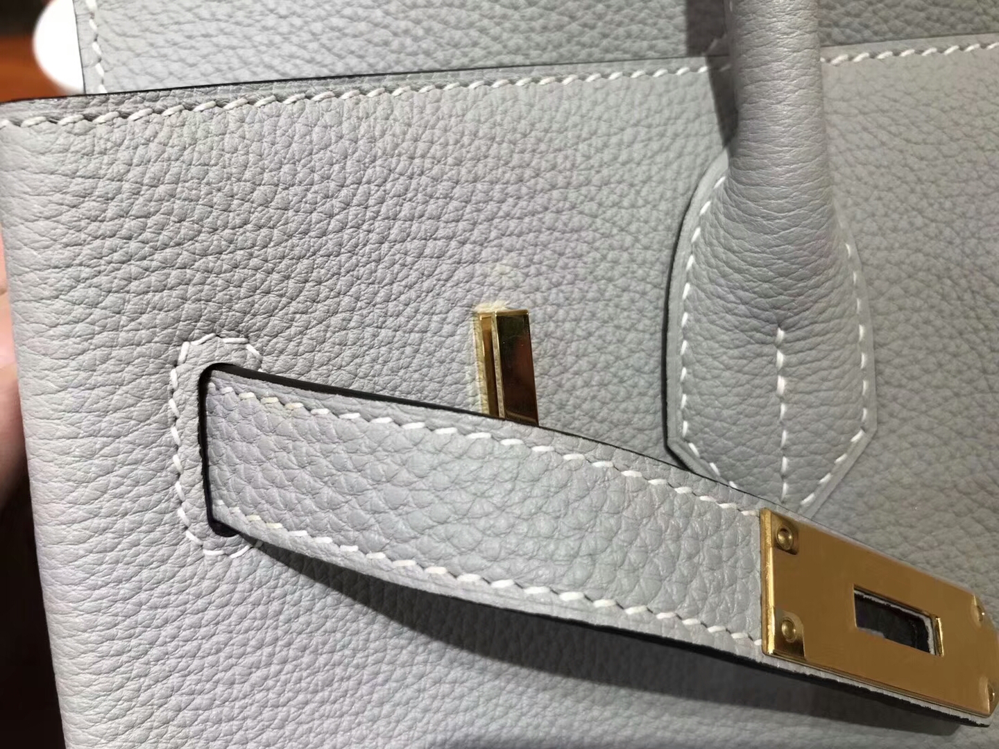 爱马仕 HERMES 铂金包 Birkin 30cm 配全套专柜原版包装 全球发售 海鸥灰 4z gris mouette