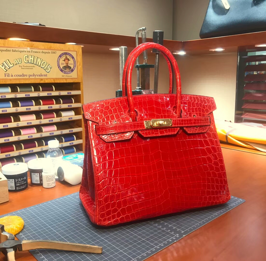 S5 番茄红 Rouge Tomate 爱马仕 HERMES 铂金包 Birkin 配全套专柜原版包装 全球发售