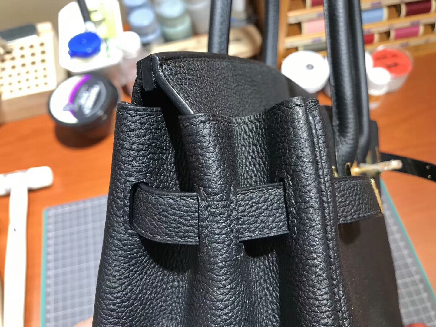 爱马仕 HERMES 铂金包 Birkin 30cm 配全套专柜原版包装 全球发售 BLACK 黑色