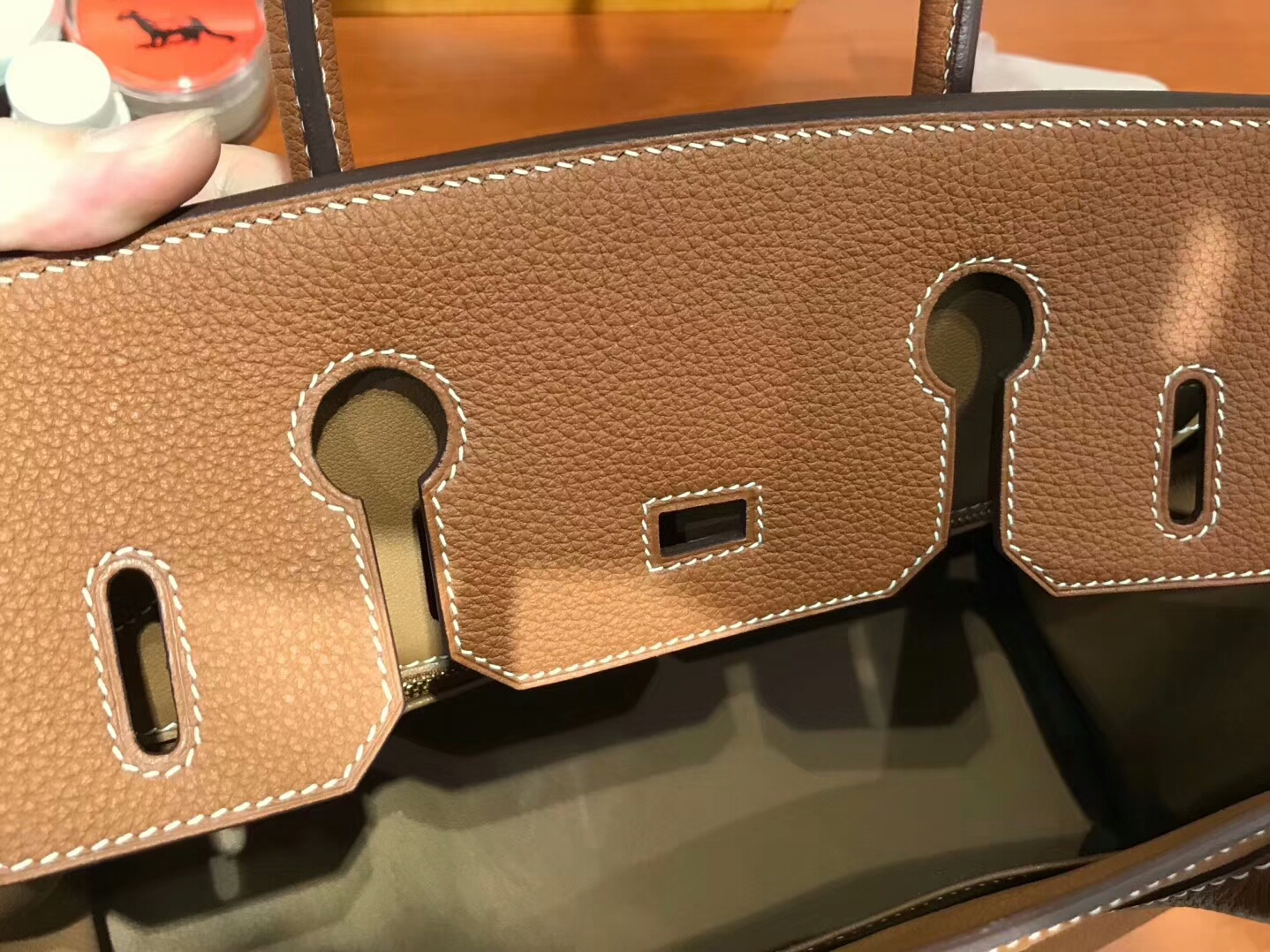 爱马仕 HERMES 铂金包 Birkin 30cm 配全套专柜原版包装 全球发售 ck37 金棕色 gold 