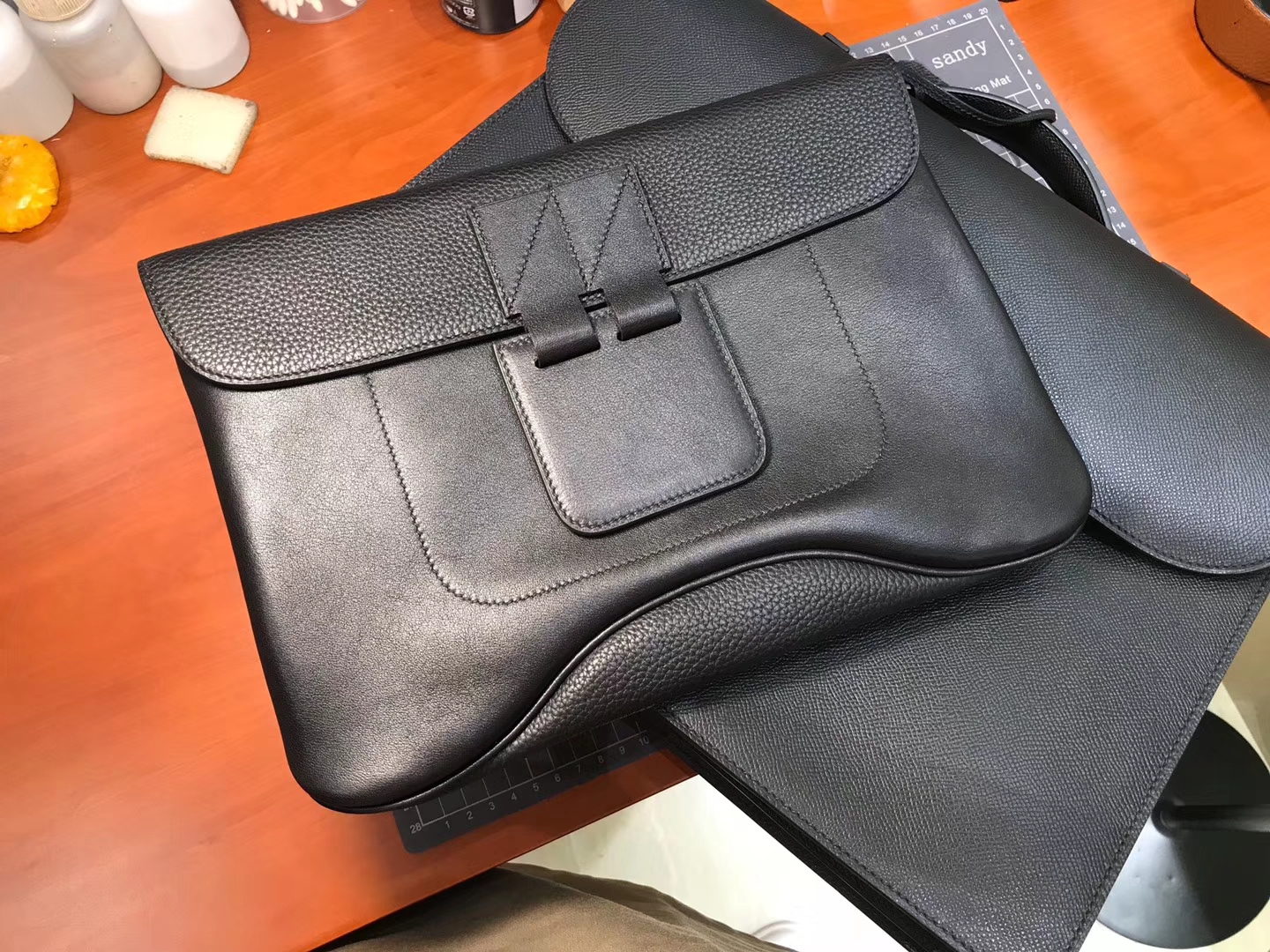 手工定制 Virevolte 手包 89 Nior 黑色  35cm