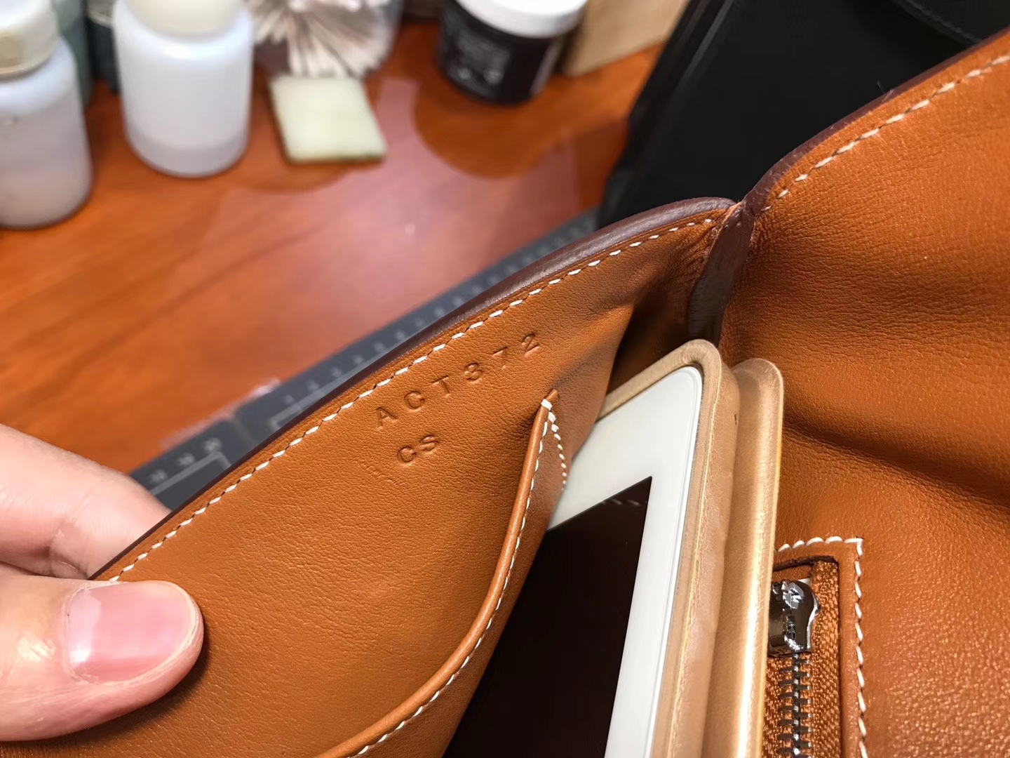 手工定制 Virevolte 手包 CK37 金棕色 Gold 35cm 现货系列