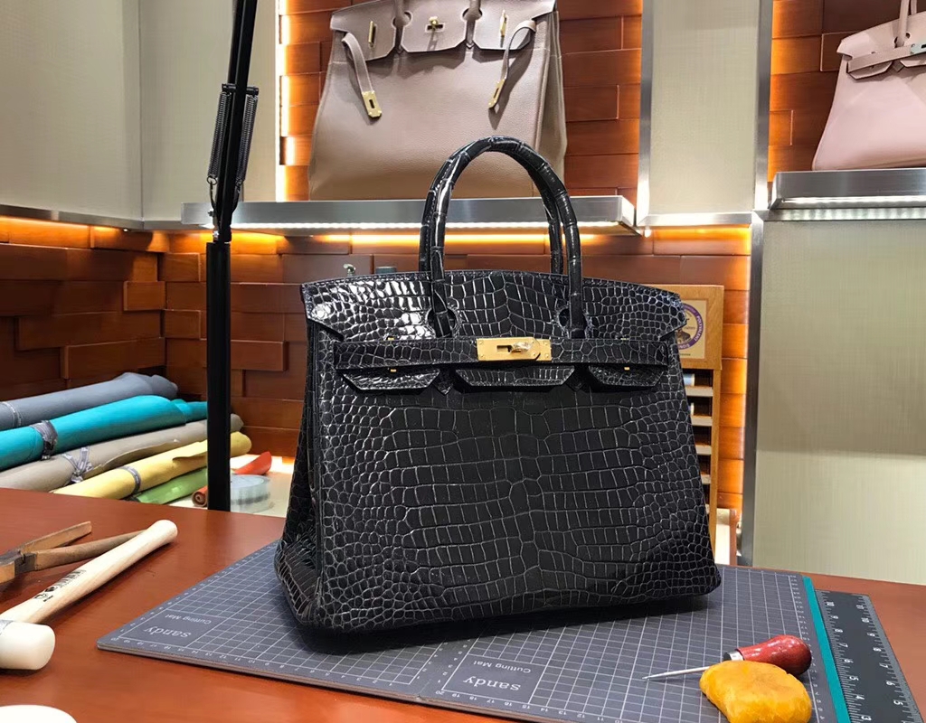 89黑色 Noir 爱马仕 HERMES 铂金包 Birkin 配全套专柜原版包装 全球发售
