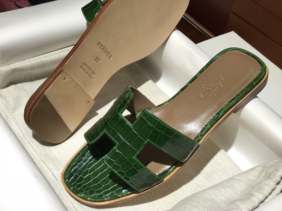 Hermes 鳄鱼皮 高端订制  独家品质 翡翠绿 独家订制款