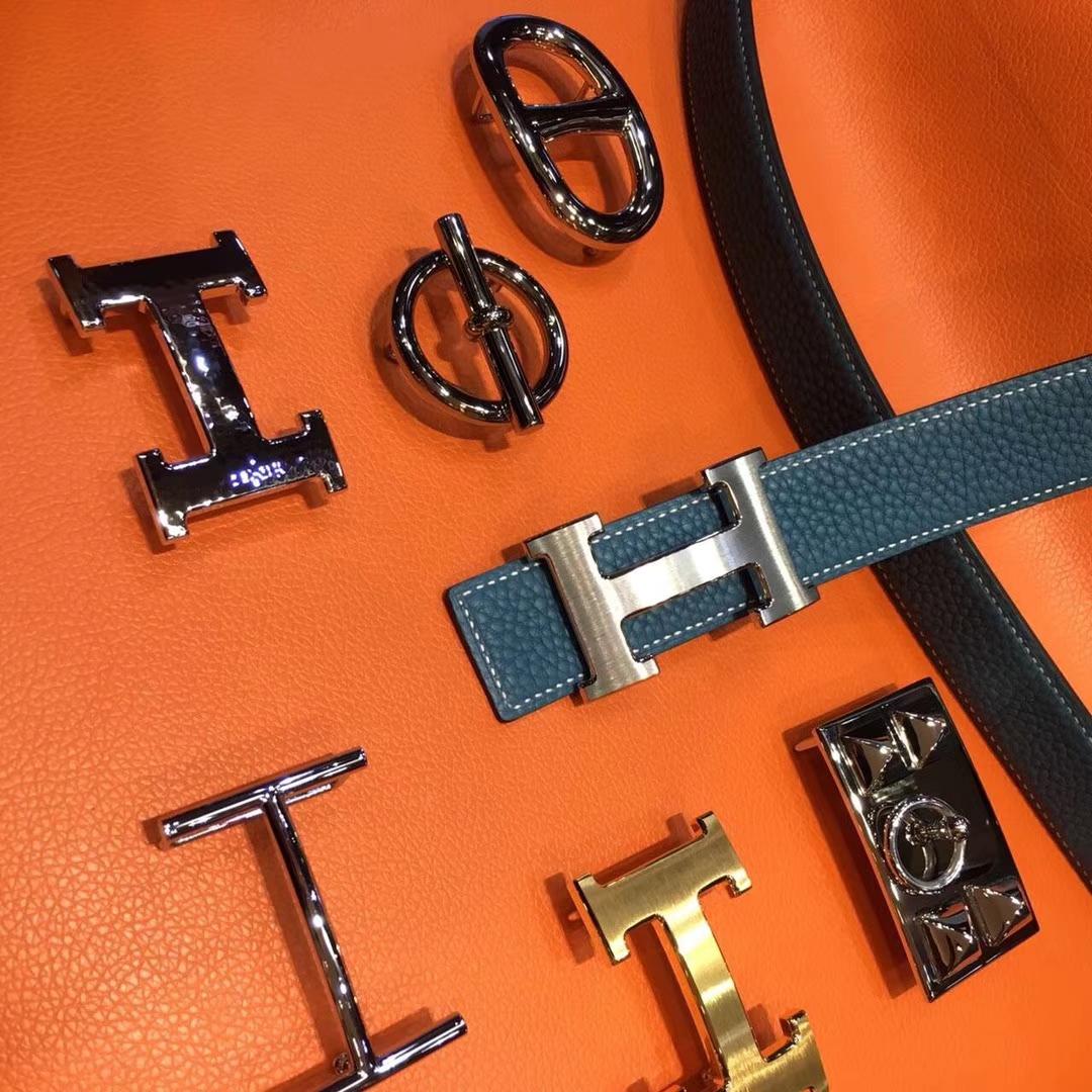 广州白云皮具城 HERMES 爱马仕定制 送礼 最佳 扣头 皮带随便搭