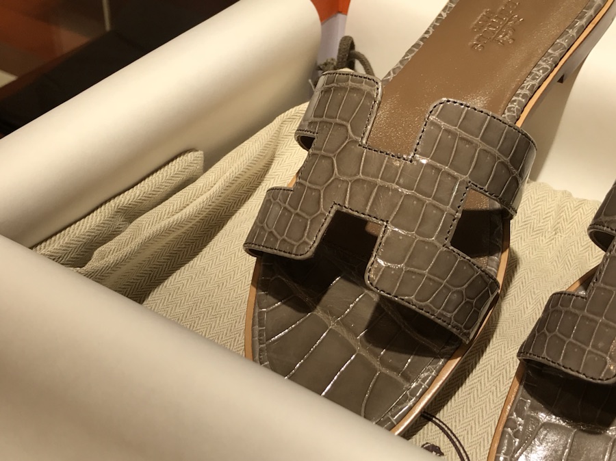 Hermes 鳄鱼皮 高端订制  独家品质 大象灰 独家订制款  码数不可换