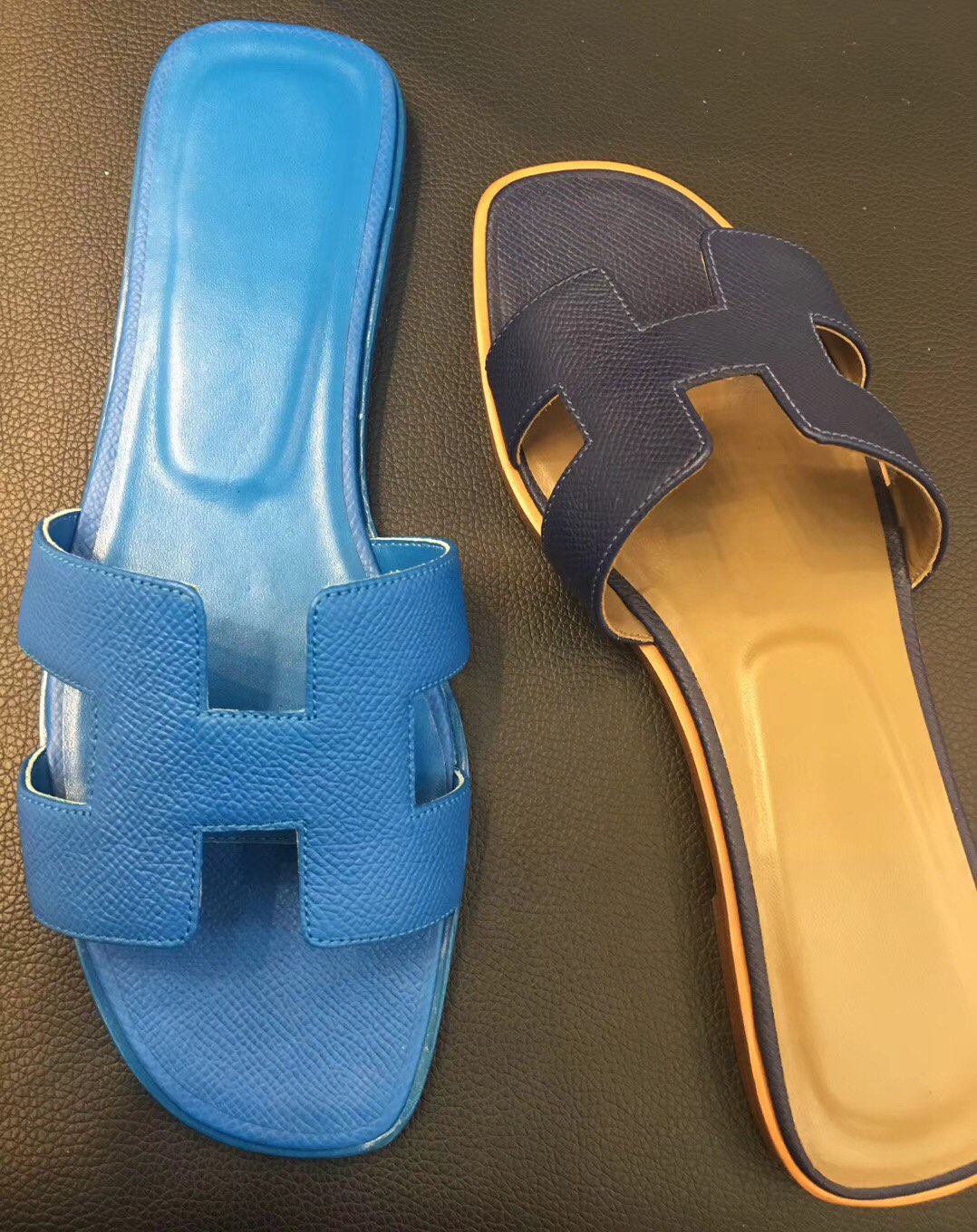 顶级品质 Hermes2018爱马仕经典女拖 超级有档次的