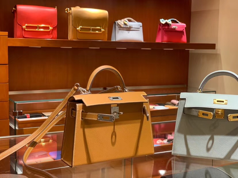 HERMES 爱马仕 Kelly 20cm 凯利二代 Epsom 金棕色