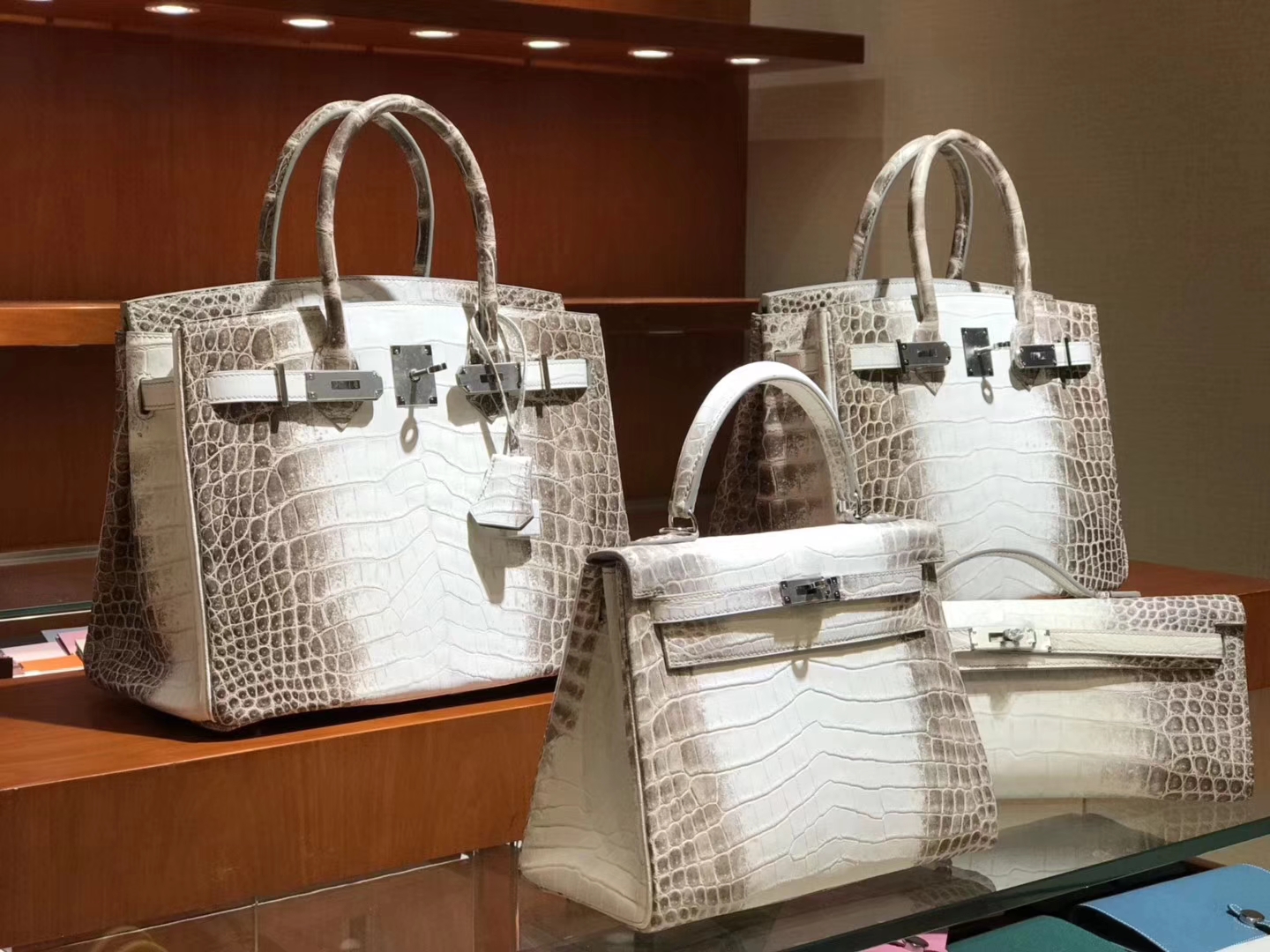 HERMES 爱马仕 Birkin 25CM 30CM  MiniKelly 1 Kelly 25CM 喜马拉雅 鳄鱼皮