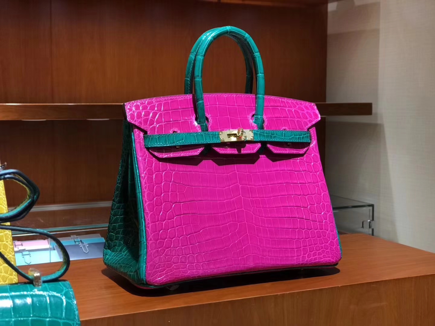 HERMES 爱马仕 Birkin 25CM 30cm 糖果粉/玛瑙兰/爱马仕红/黑色/柠檬黄/祖母绿 金银扣