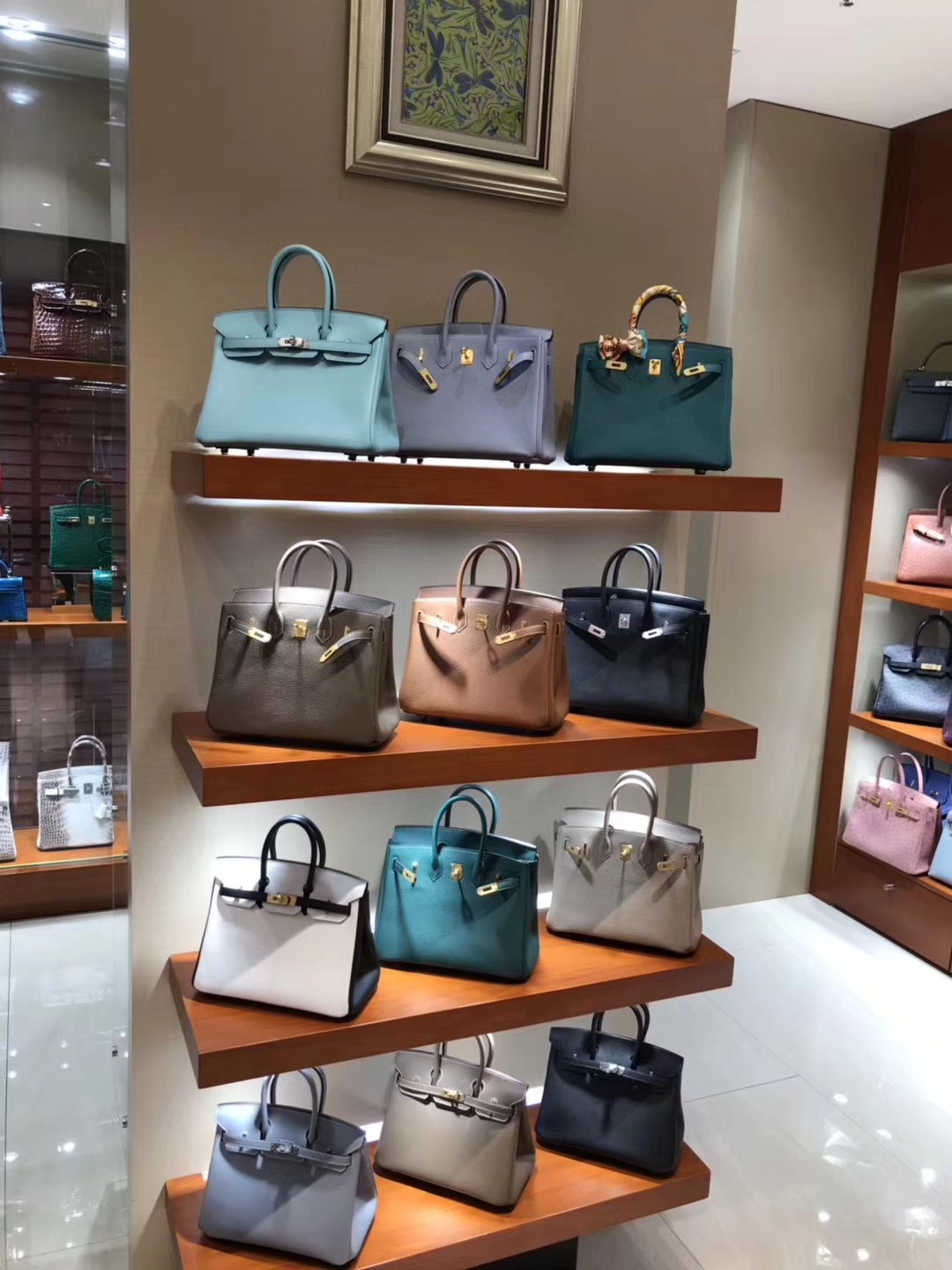 HERMES 爱马仕 展厅实拍 喜询 欢迎定制