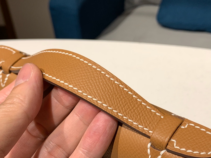 HERMES 爱马仕 迷你凯莉 MiniKelly 1 Epsom 金棕色