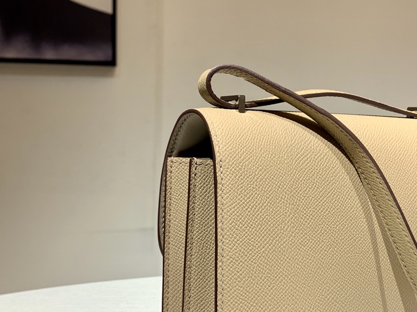 HERMES 爱马仕 空姐包 Constance 18cm 24cm 风衣灰