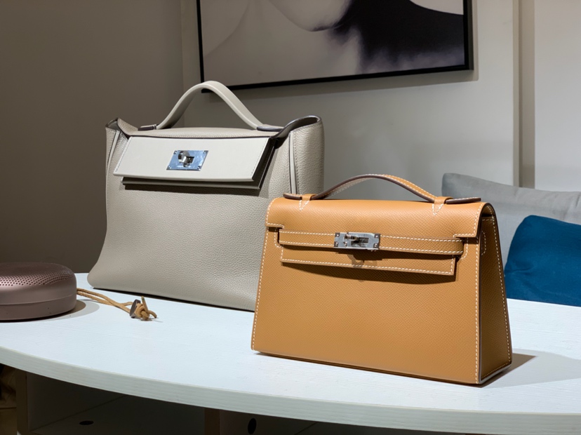 HERMES 爱马仕 迷你凯莉 MiniKelly 1 Epsom 金棕色
