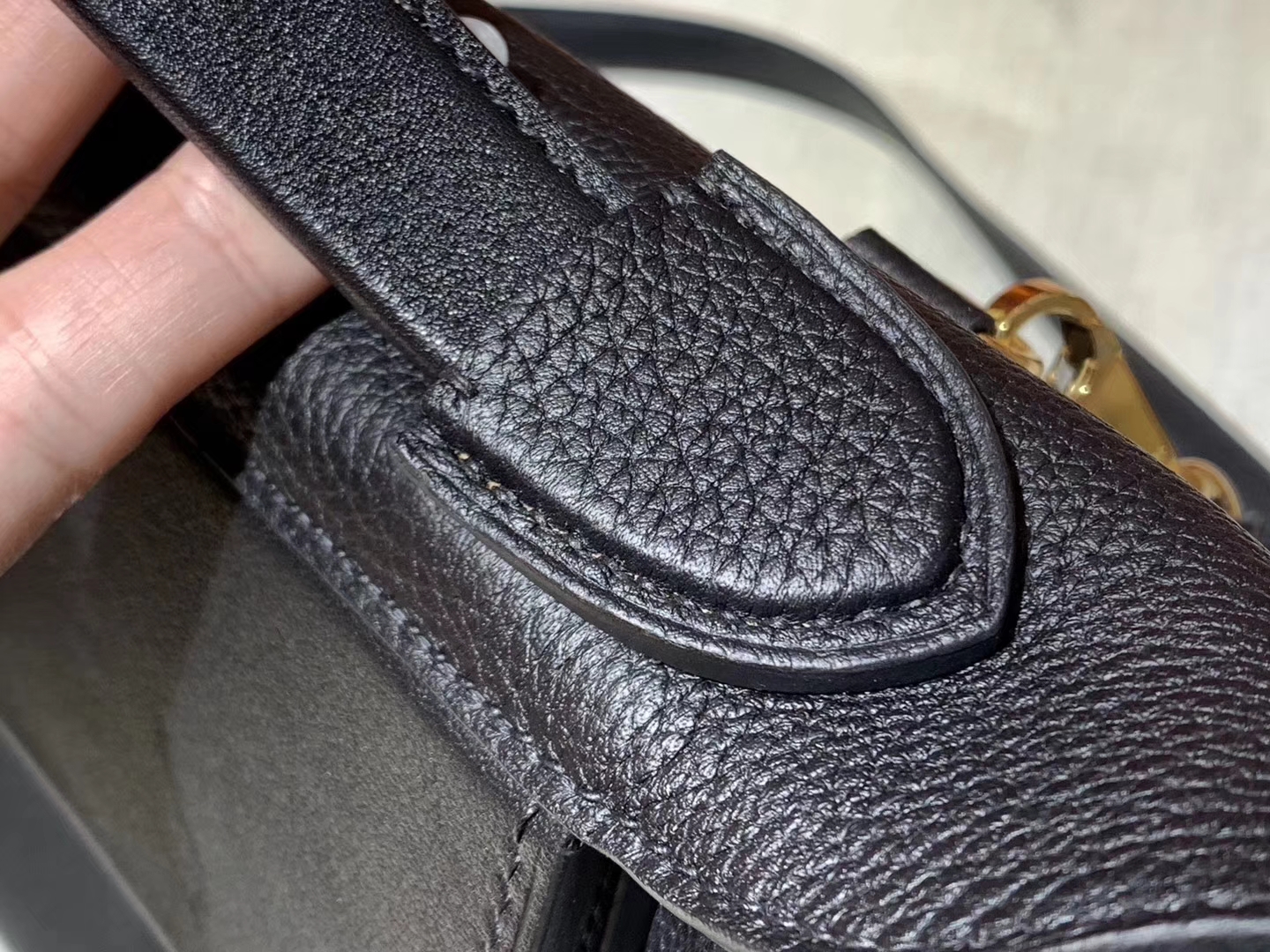 HERMES 爱马仕 kelly24/24 nior ck89 黑金 接受订单