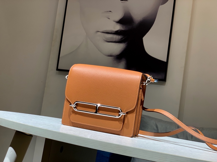 HERMES 爱马仕 Roulis 18cm 24cm swift皮