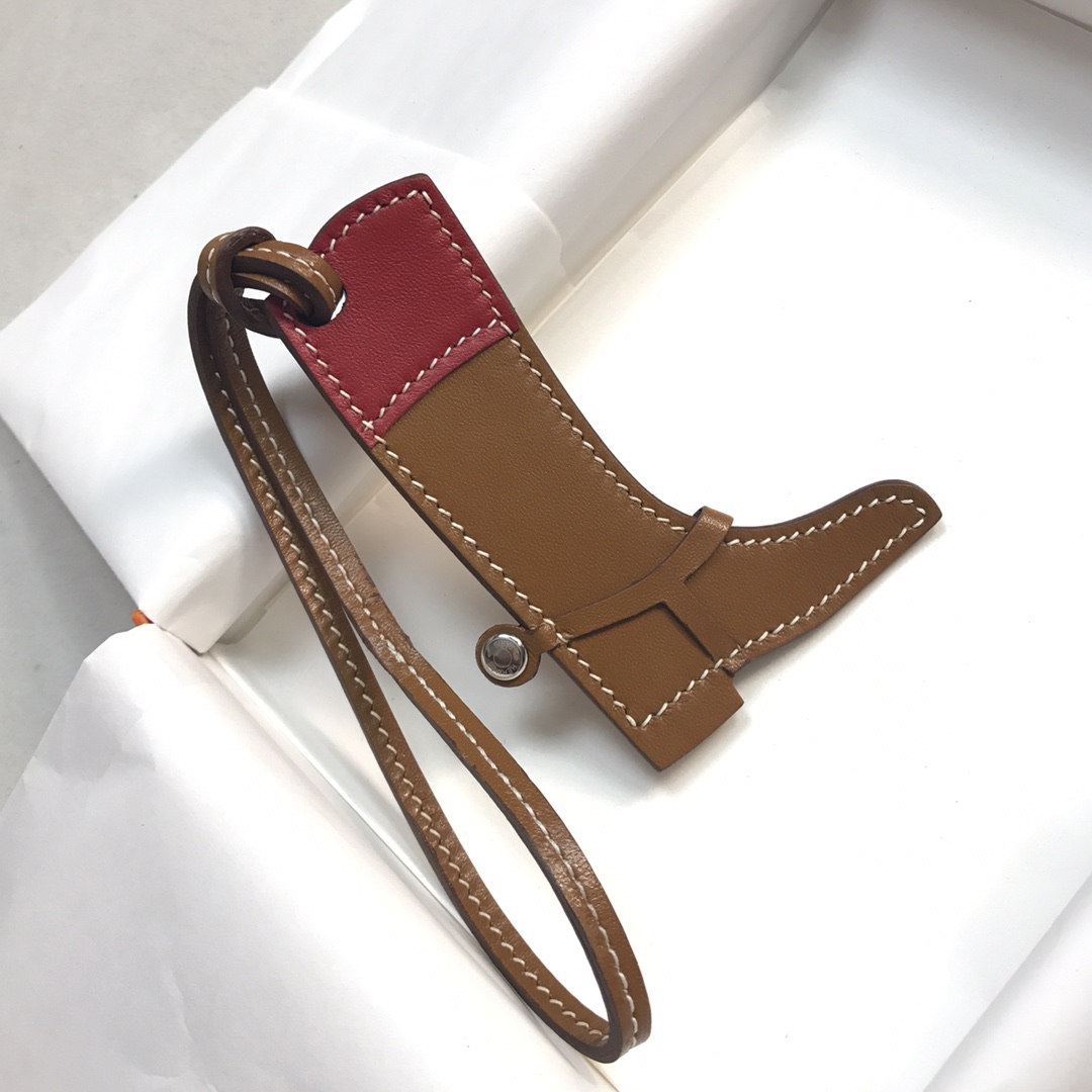 HERMES 爱马仕 挂饰现货 靴子挂件