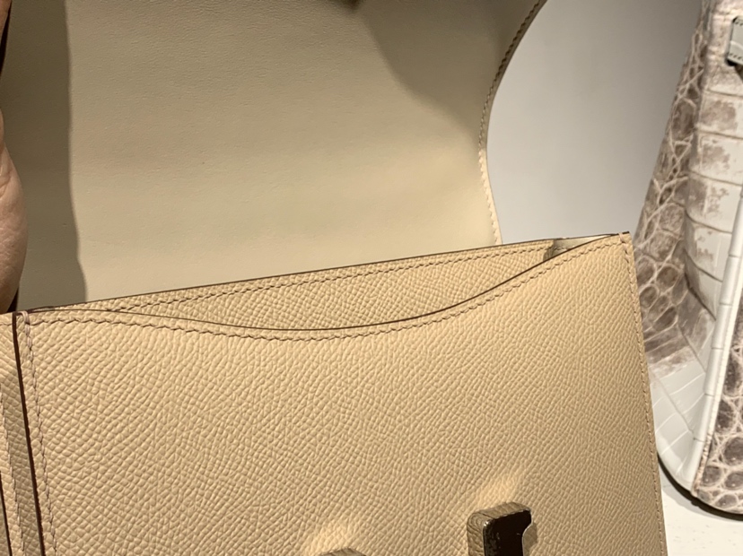 HERMES 爱马仕 空姐包 Constance 18cm 24cm 风衣灰