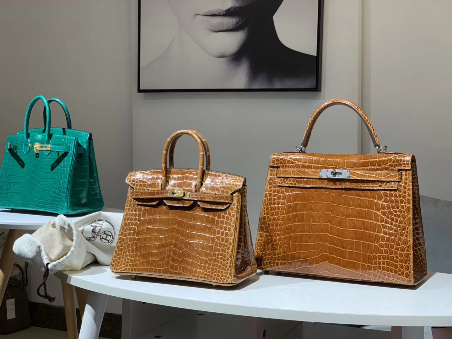 HERMES 凯莉包 Kelly 25CM 4g 焦糖色 brulee 配全套专柜原版包装
