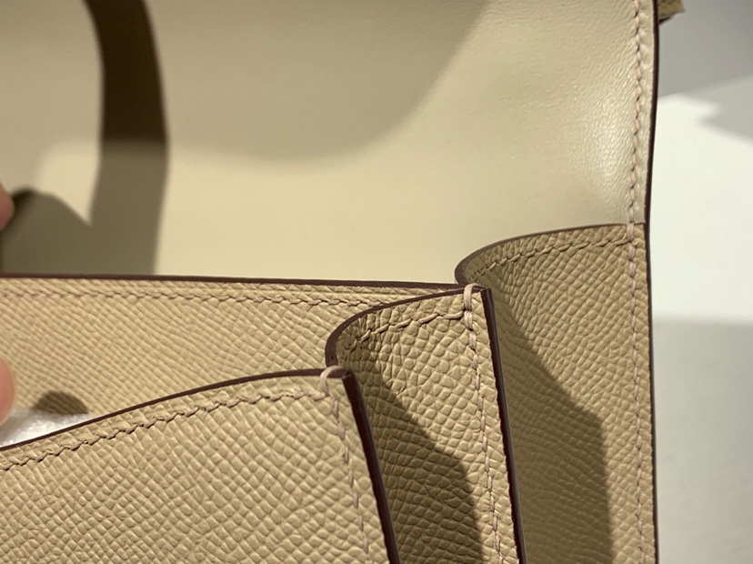 HERMES 爱马仕 空姐包 Constance 18cm 24cm 风衣灰