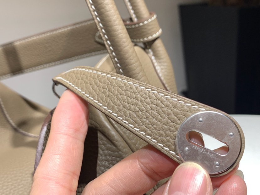 Lindy 26/30cm Togo皮 纯手工 s2 风衣灰 trench 配全套专柜原版包装