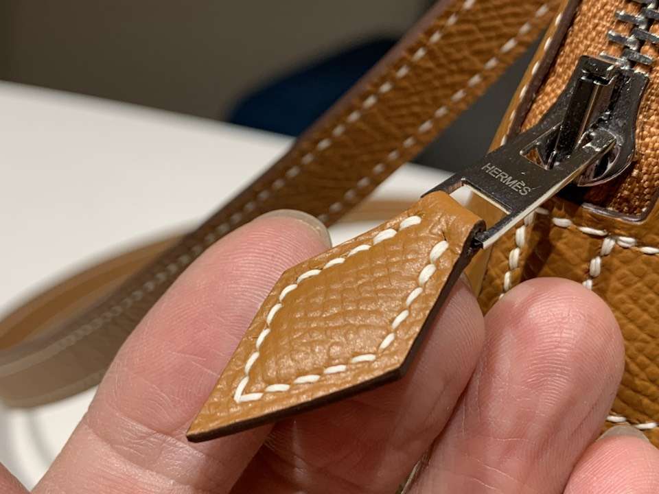 HERMES 爱马仕 Bolide epsom皮 金棕色