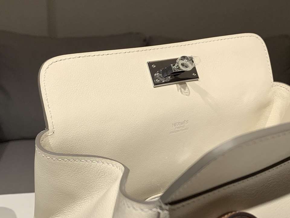 HERMES 爱马仕 专柜新款 Toolbox Swift 牛奶盒 20cm