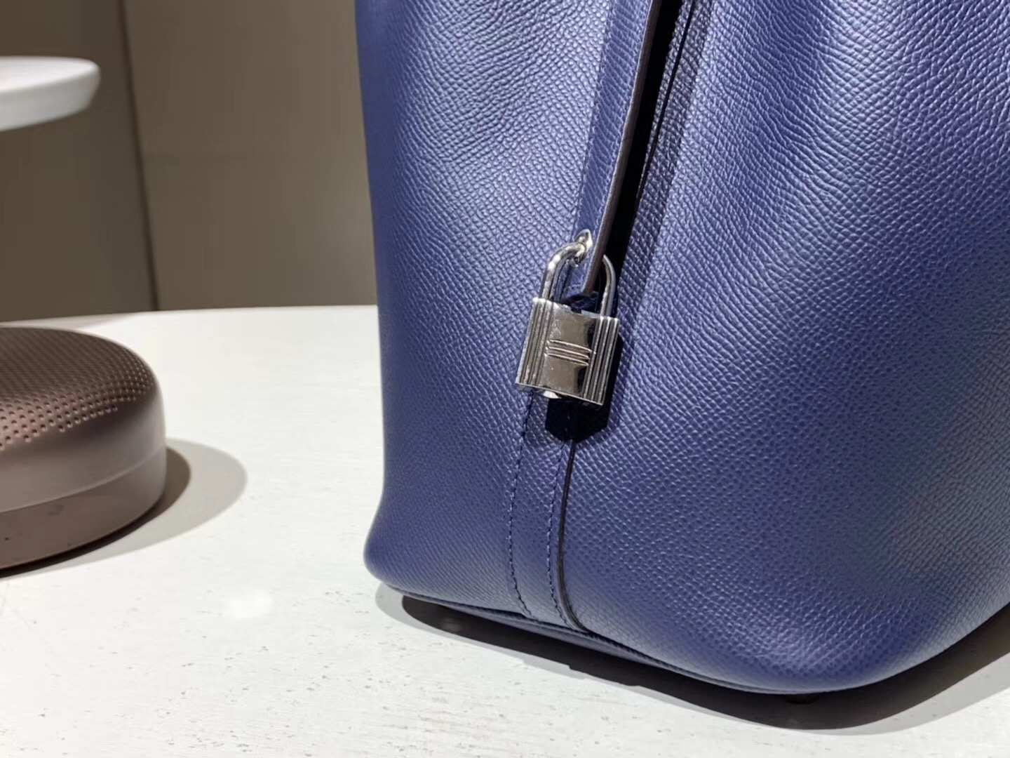 菜篮子 Picotin 编织手柄 宝石蓝 配全套专柜原版包装 纯手工