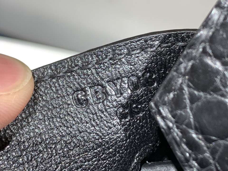 HERMES 爱马仕 铂金包 Birkin 鳄鱼皮 纯手工蜡线 黑色 银扣 全套专柜包装
