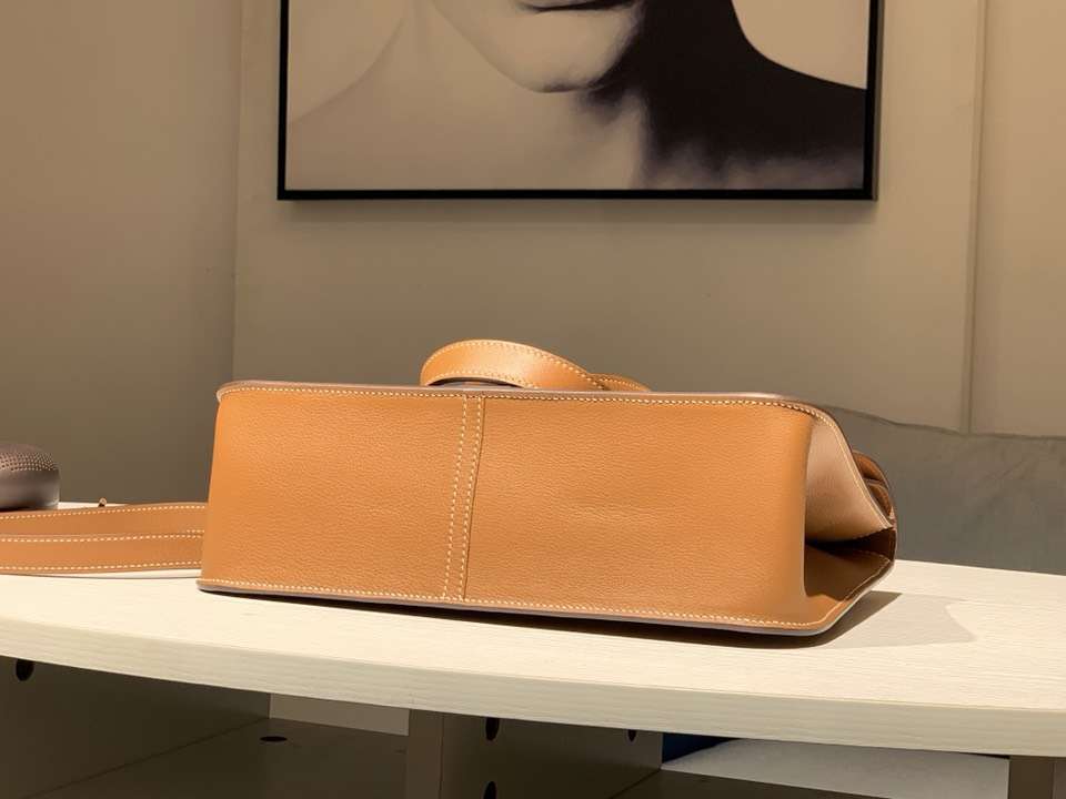 HERMES 爱马仕 Halzan swift 金棕色 配全套专柜原版包装