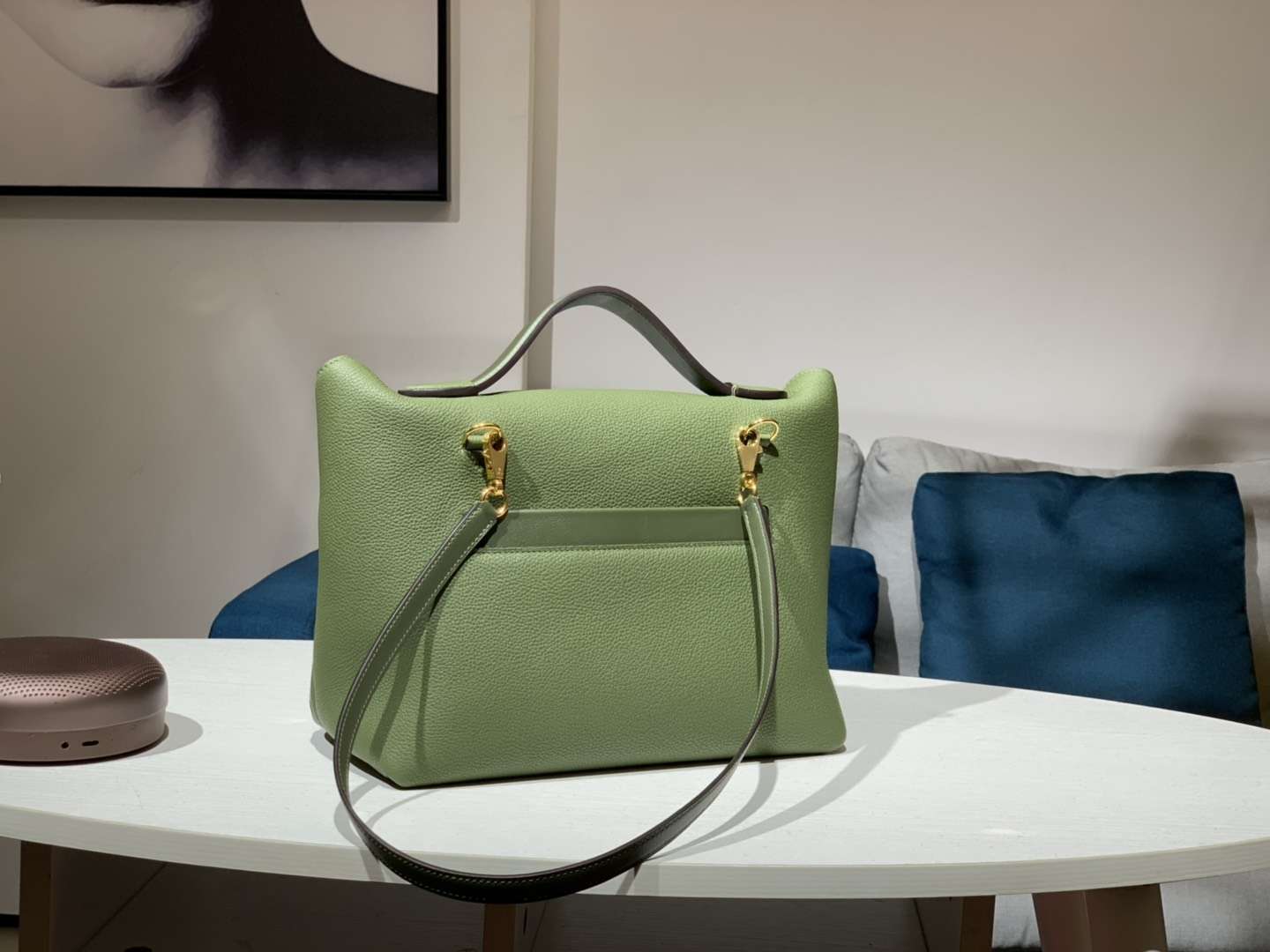 HERMES 爱马仕 kelly24/24 椰林绿 接受订单