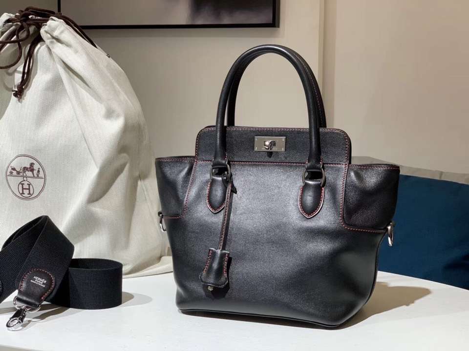 HERMES 爱马仕 专柜新款 Toolbox Swift 牛奶盒 20cm