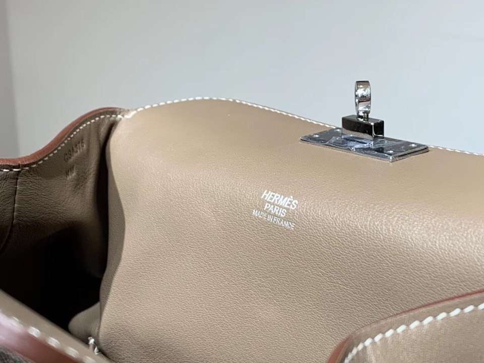 HERMES 爱马仕 专柜新款 Toolbox Swift 牛奶盒 20cm