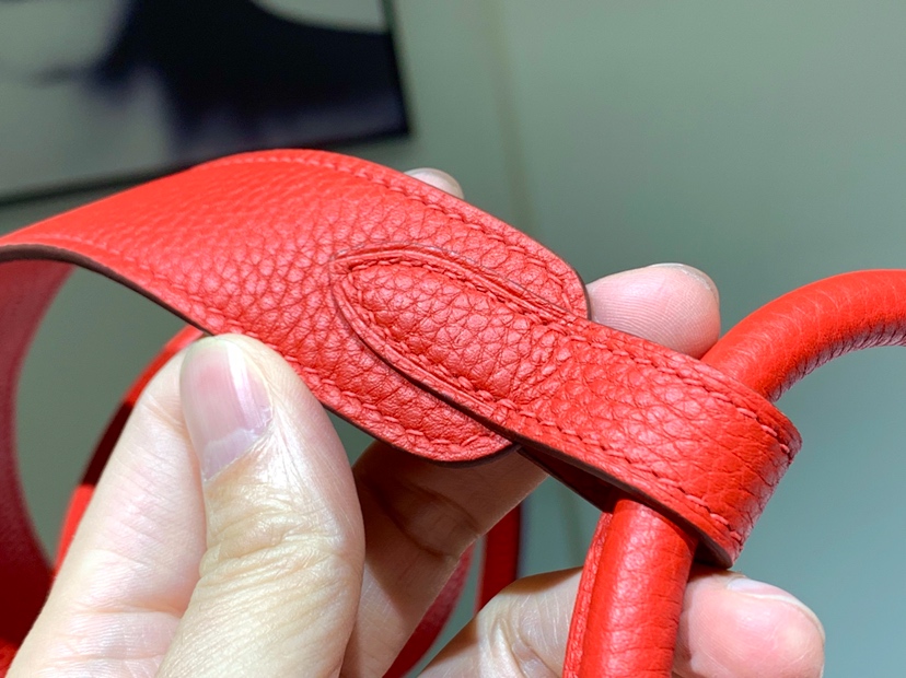 Lindy 26/30cm Togo皮 纯手工 s5 番茄红 rouge tomate 配全套专柜原版包装