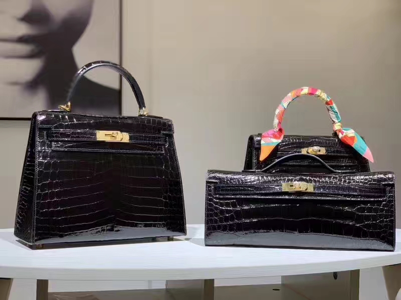 HERMES MiniKelly 1 kellycut  kelly 25  Constance 19CM Birkin 25CM 鳄鱼皮 现货  