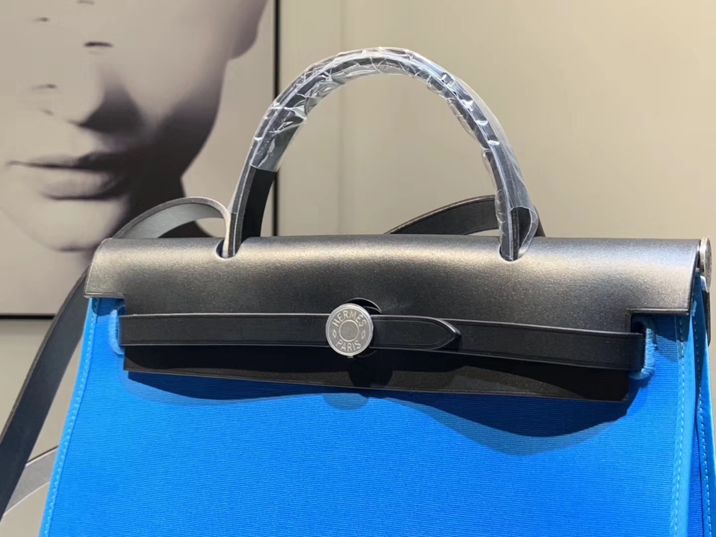 HEREMES 爱马仕 新配色 Herbag T7 水妖蓝 31cm