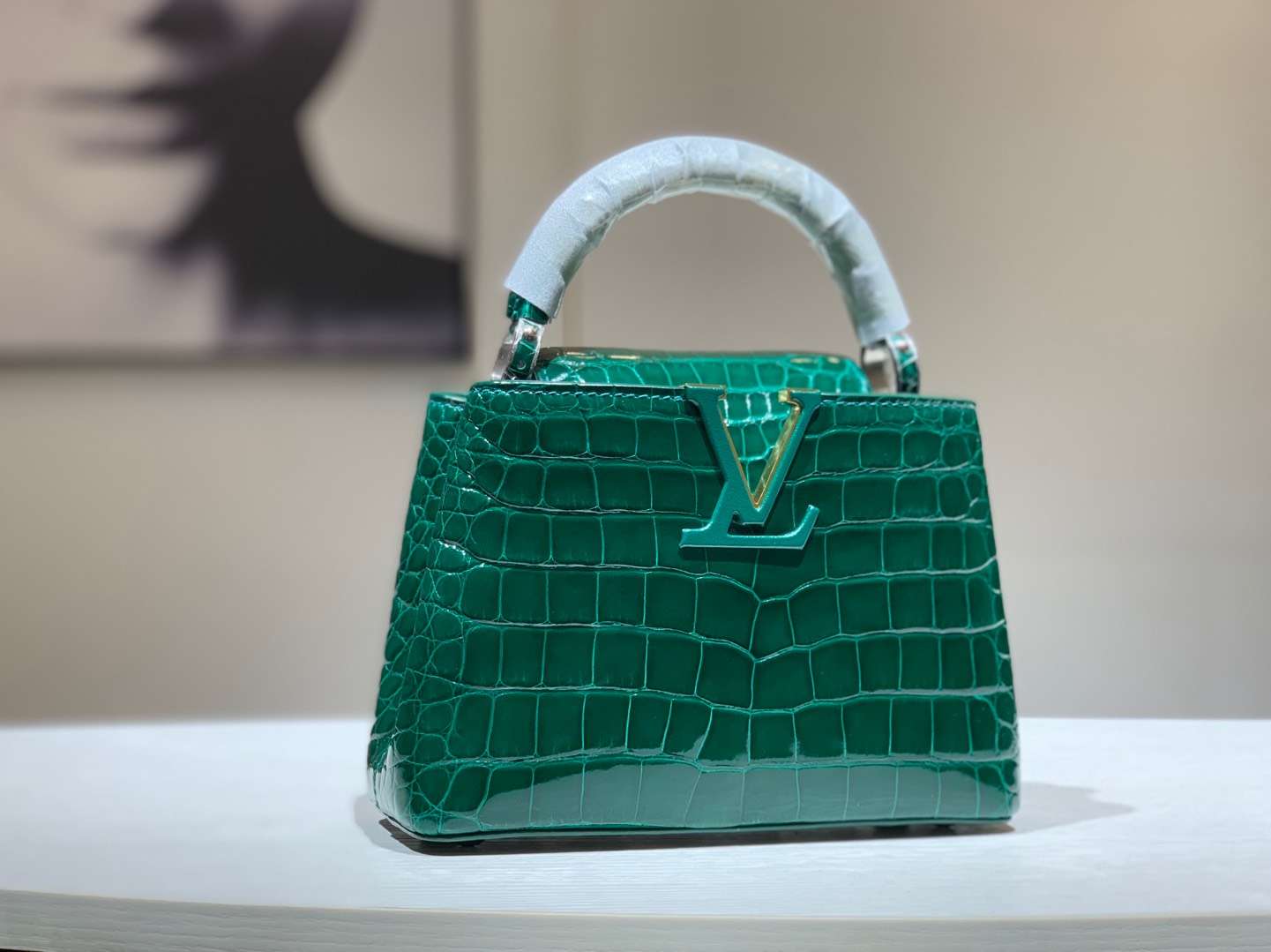 Alligator 美洲鳄 路易威登 经典小V 顶级品质 欢迎定制