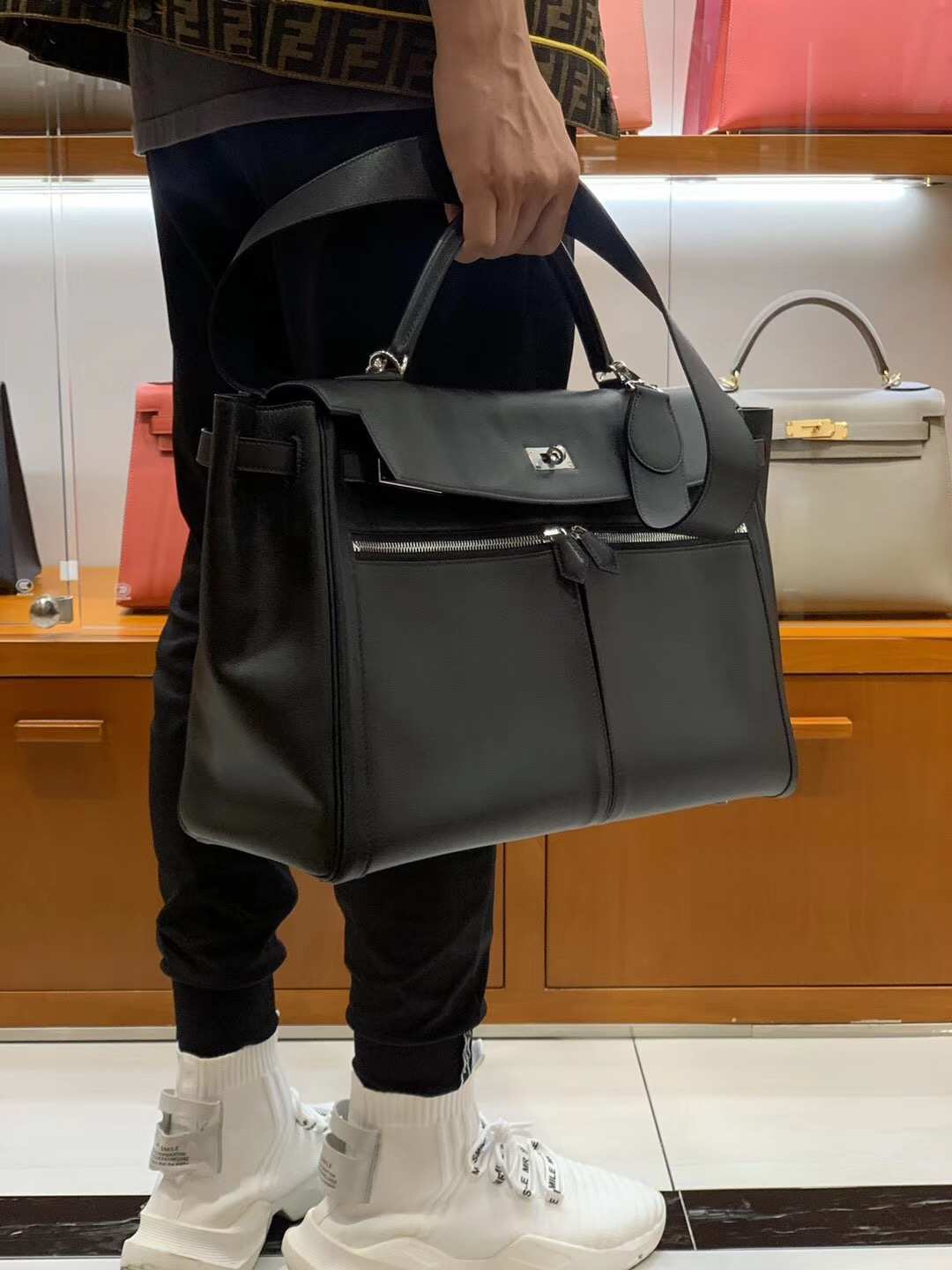 爱马仕 凯莉 Lakis 男女通用 尺寸28. 32 40cm
