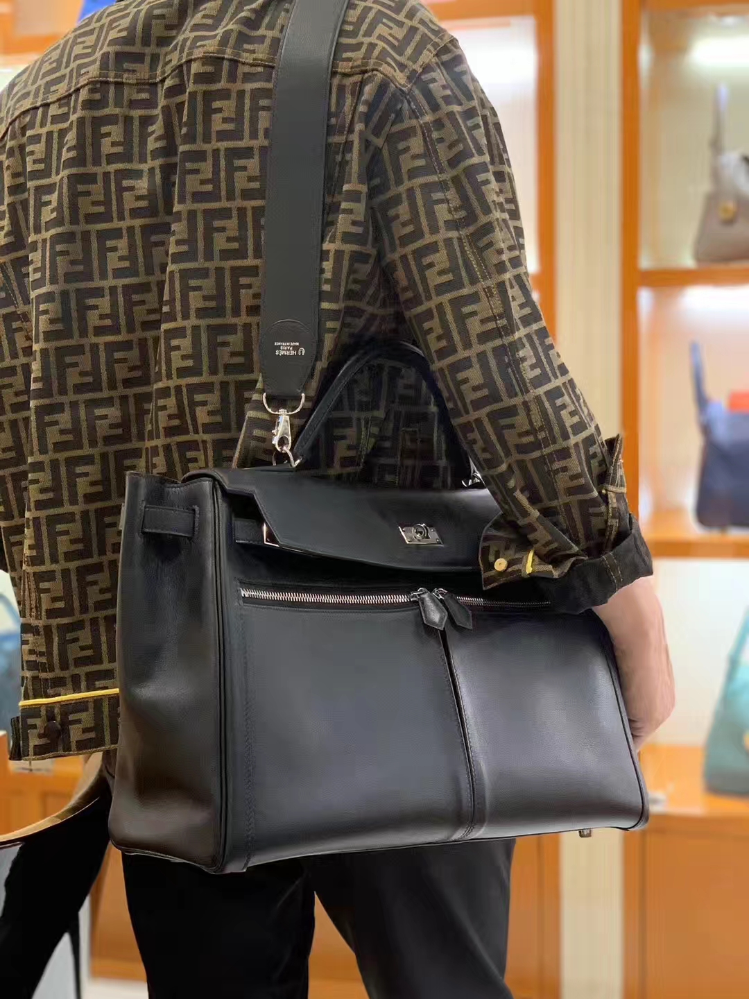 爱马仕 凯莉 Lakis 男女通用 尺寸28. 32 40cm