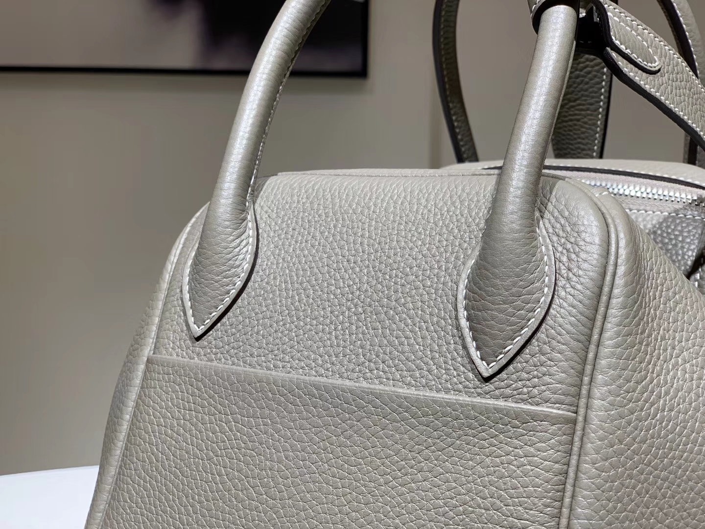 HERMES Lindy Clemence皮 26cm 30cm 银河灰