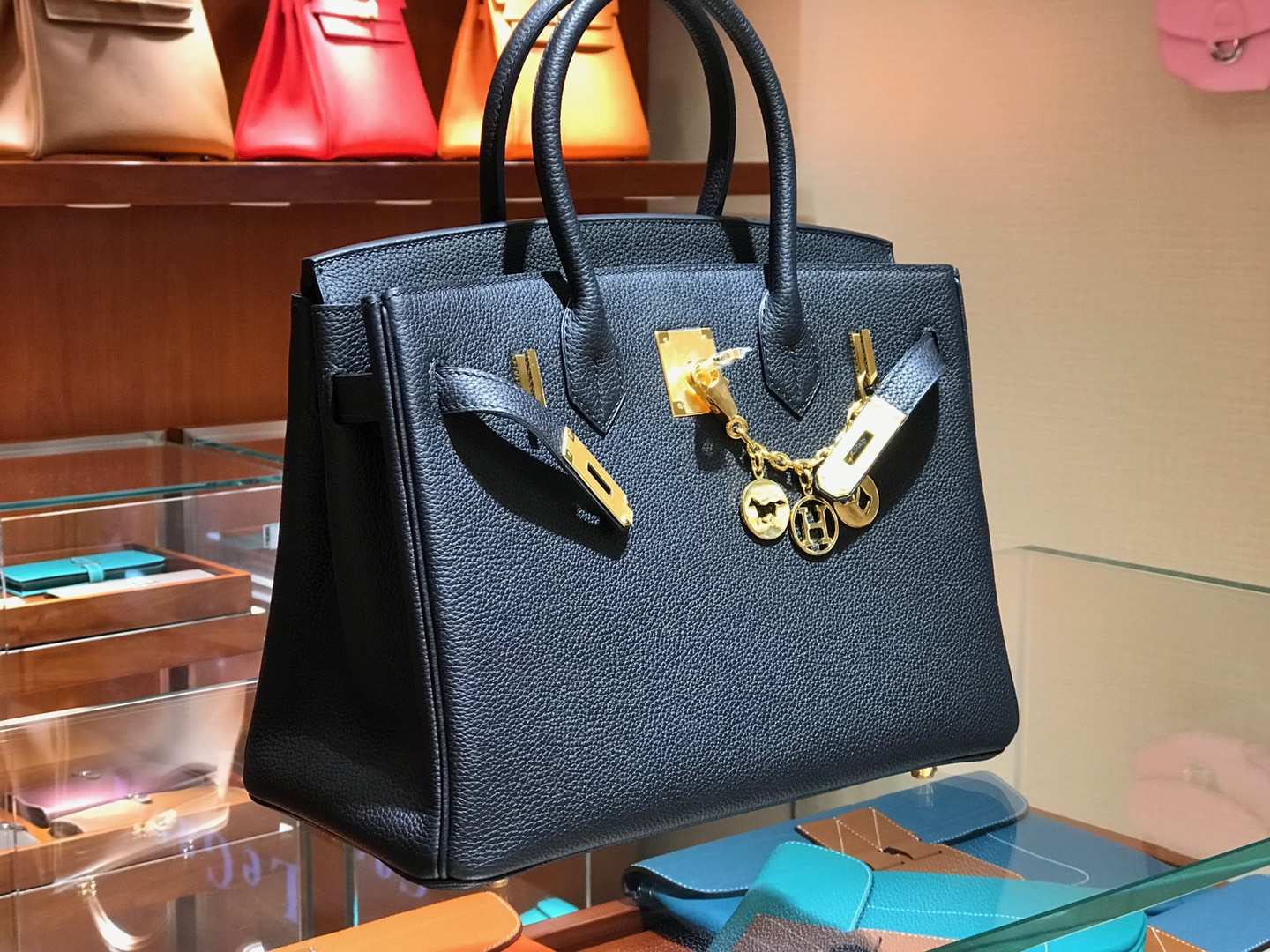 爱马仕 HERMES 铂金包 Birkin 25cm 30cm 黑色 配全套专柜原版包装 全球发售