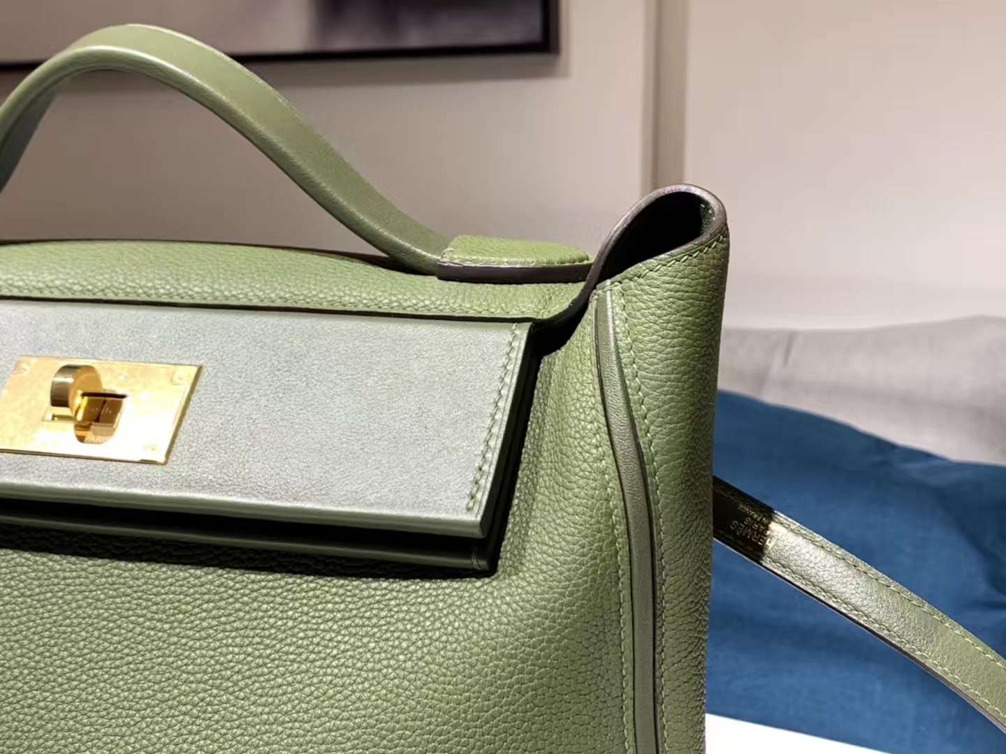HERMES 爱马仕 kelly24/24  丛林绿 接受订单