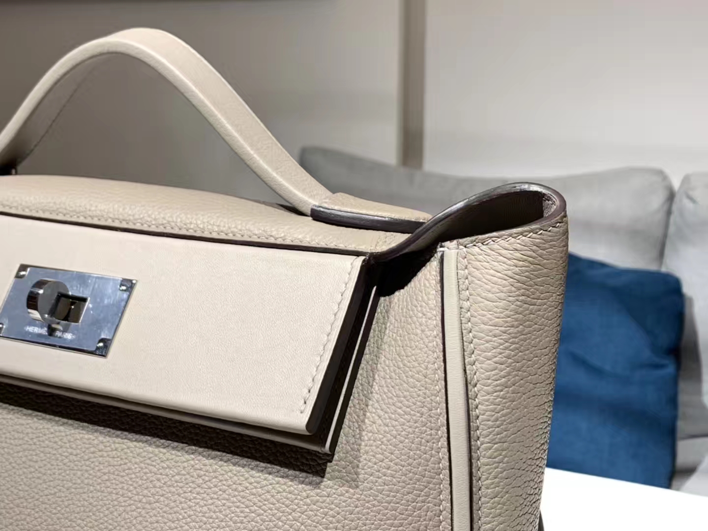 HERMES 爱马仕 kelly24/24 沥青灰 接受订单