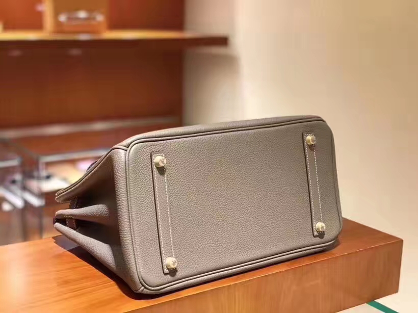 爱马仕 HERMES 铂金包 Birkin 25cm 30cm 大象灰 配全套专柜原版包装 全球发售