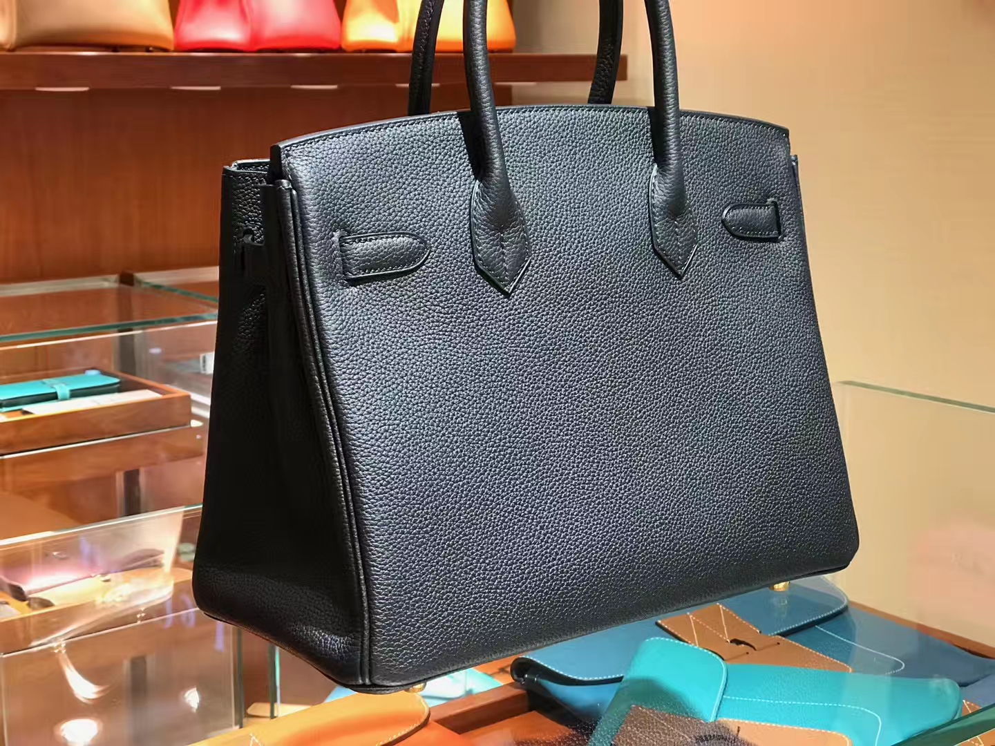 爱马仕 HERMES 铂金包 Birkin 25cm 30cm 黑色 配全套专柜原版包装 全球发售