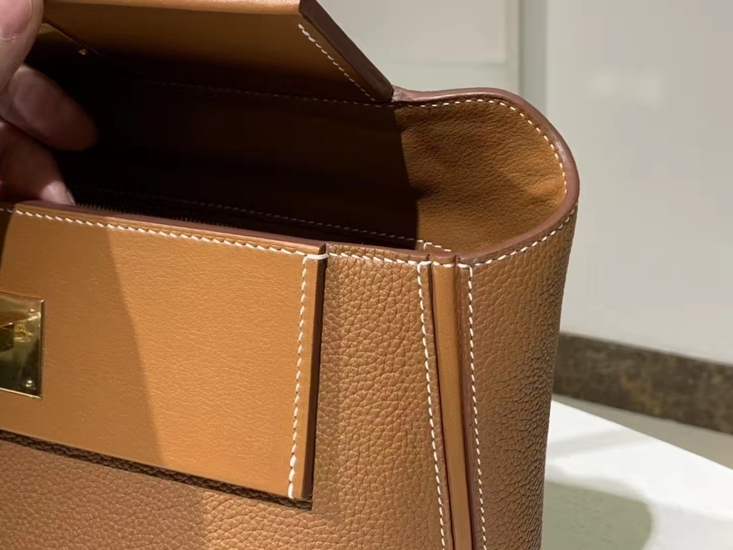 HERMES 爱马仕 kelly24/24  金棕色 接受订单