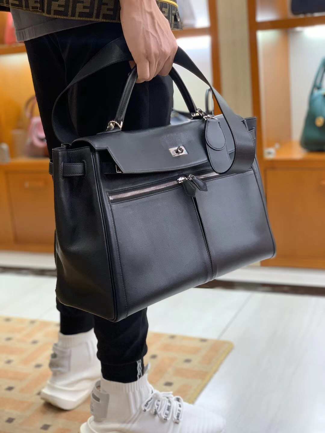 爱马仕 凯莉 Lakis 男女通用 尺寸28. 32 40cm