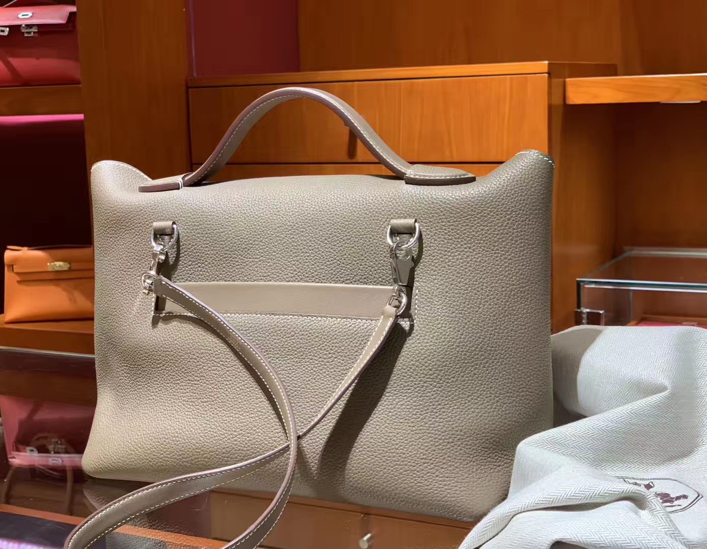 HERMES 爱马仕 kelly24/24 大象灰 接受订单