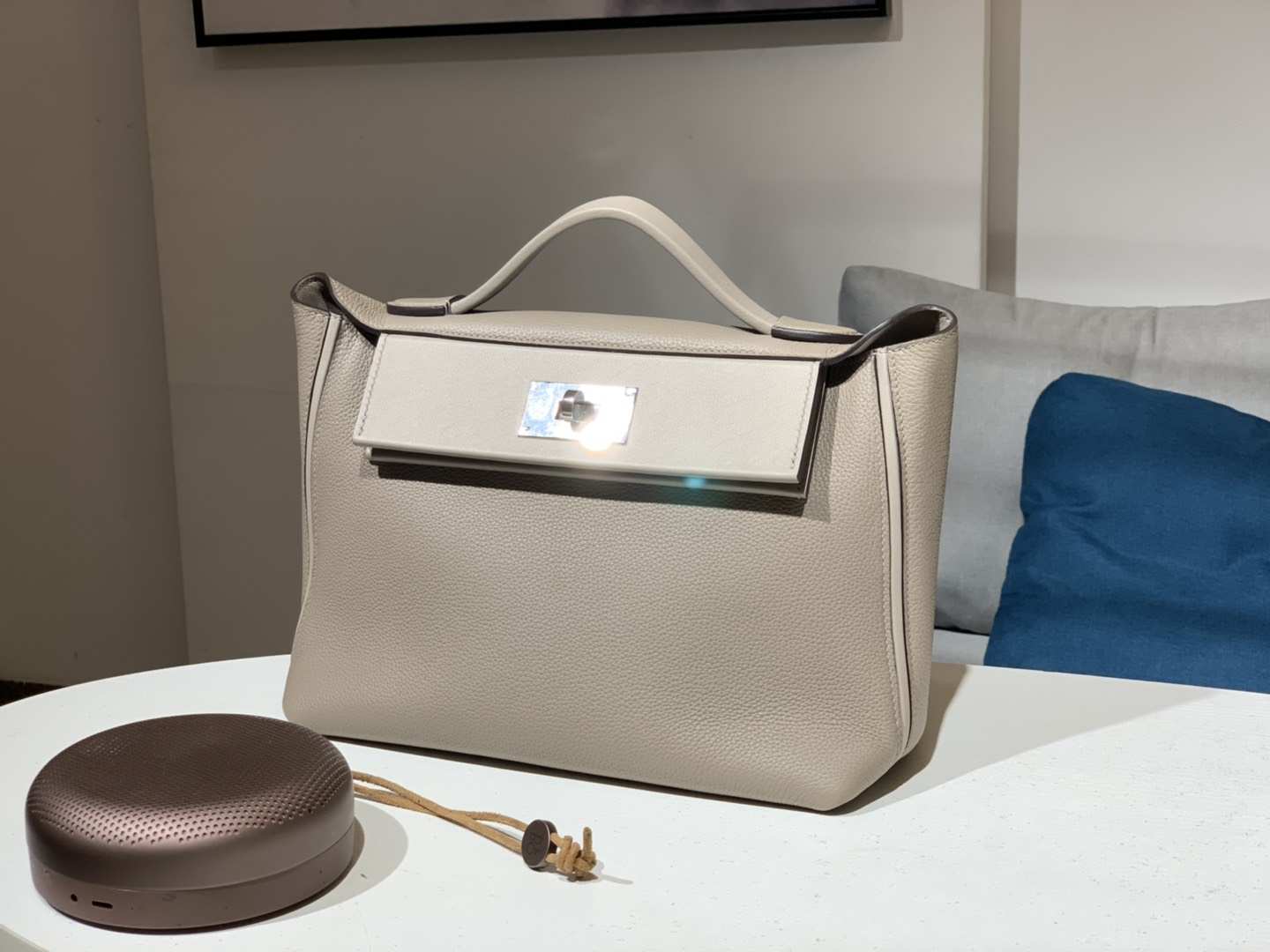 HERMES 爱马仕 kelly24/24 沥青灰 接受订单